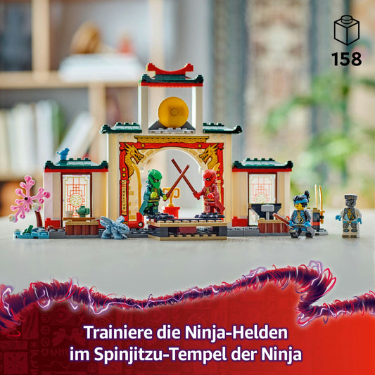 LEGO NINJAGO Spinjitzu-Tempel der Ninja 71831 – 158 Teile