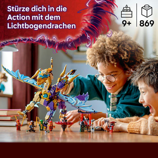 LEGO NINJAGO Lichtbogendrache 71836 mit 869 Teilen