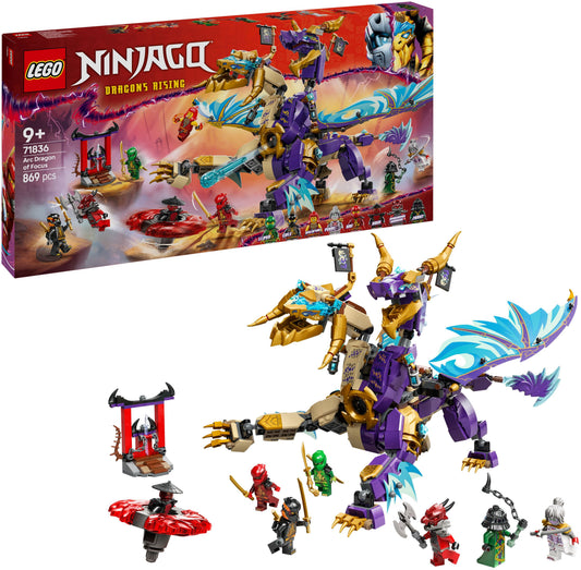 LEGO NINJAGO Lichtbogendrache 71836 mit 869 Teilen