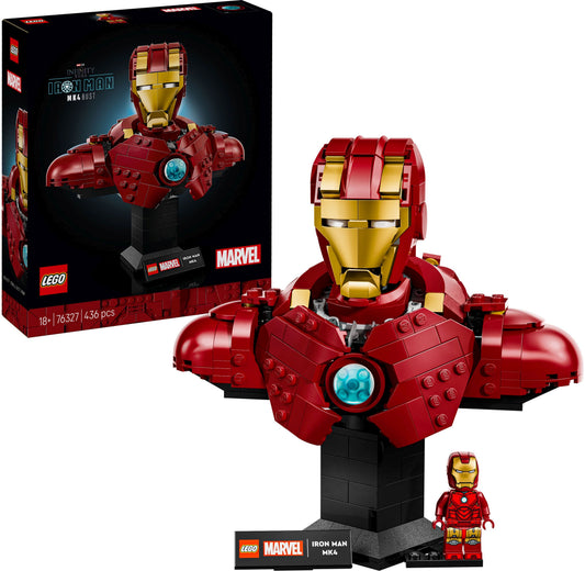 LEGO Marvel Iron Man MK4 Büste 76327, 436 Teile