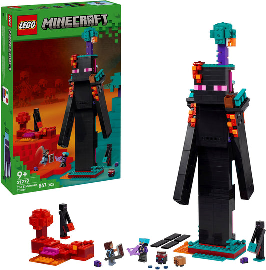 LEGO Minecraft Der Enderman-Turm 21279, 867 Teile