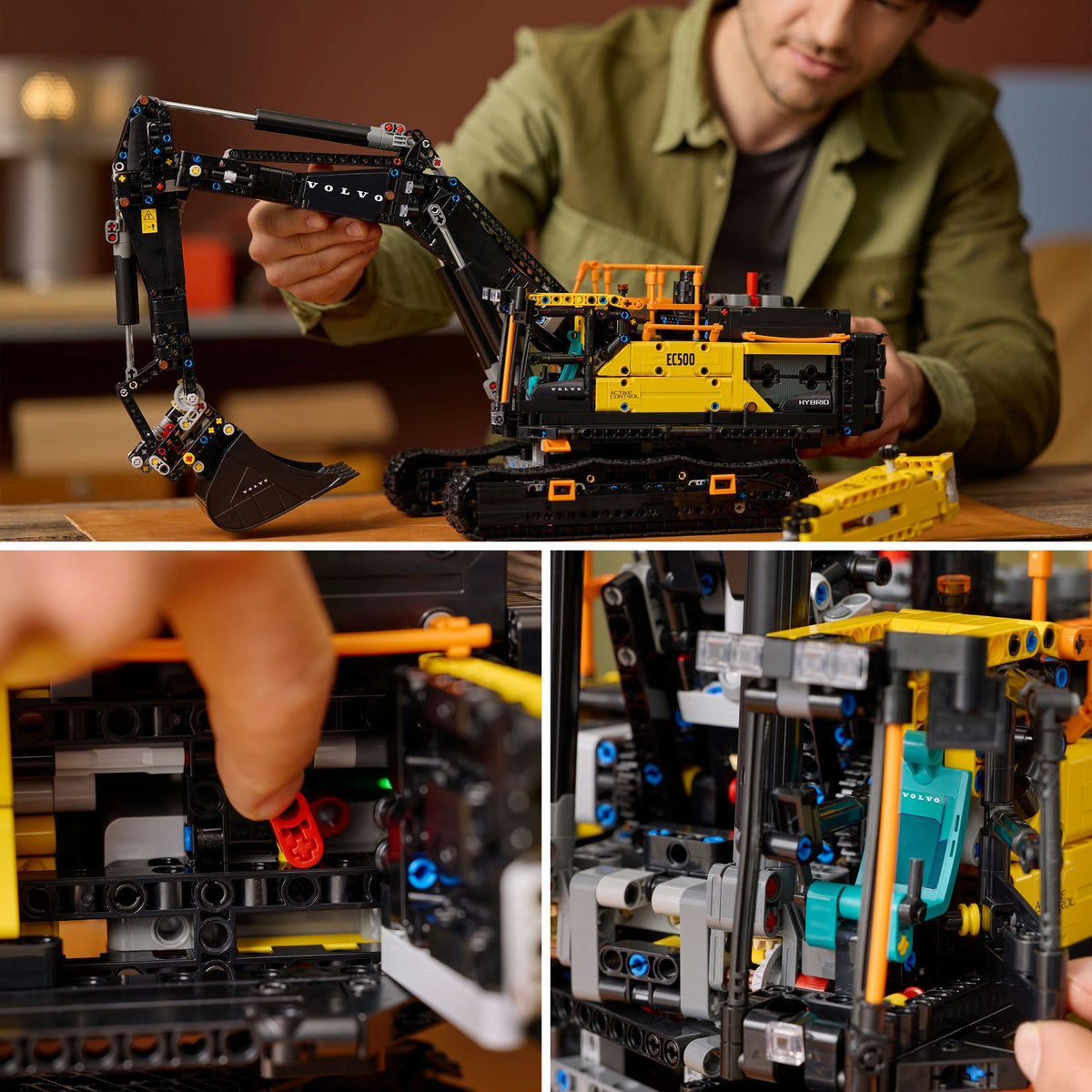 LEGO Technic Volvo EC500 Hybrid Bagger 42215, 2.359 Teile