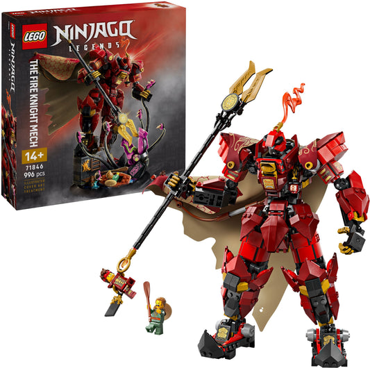 LEGO® NINJAGO 71846 Der Feuerritter-Mech – 996 Teile