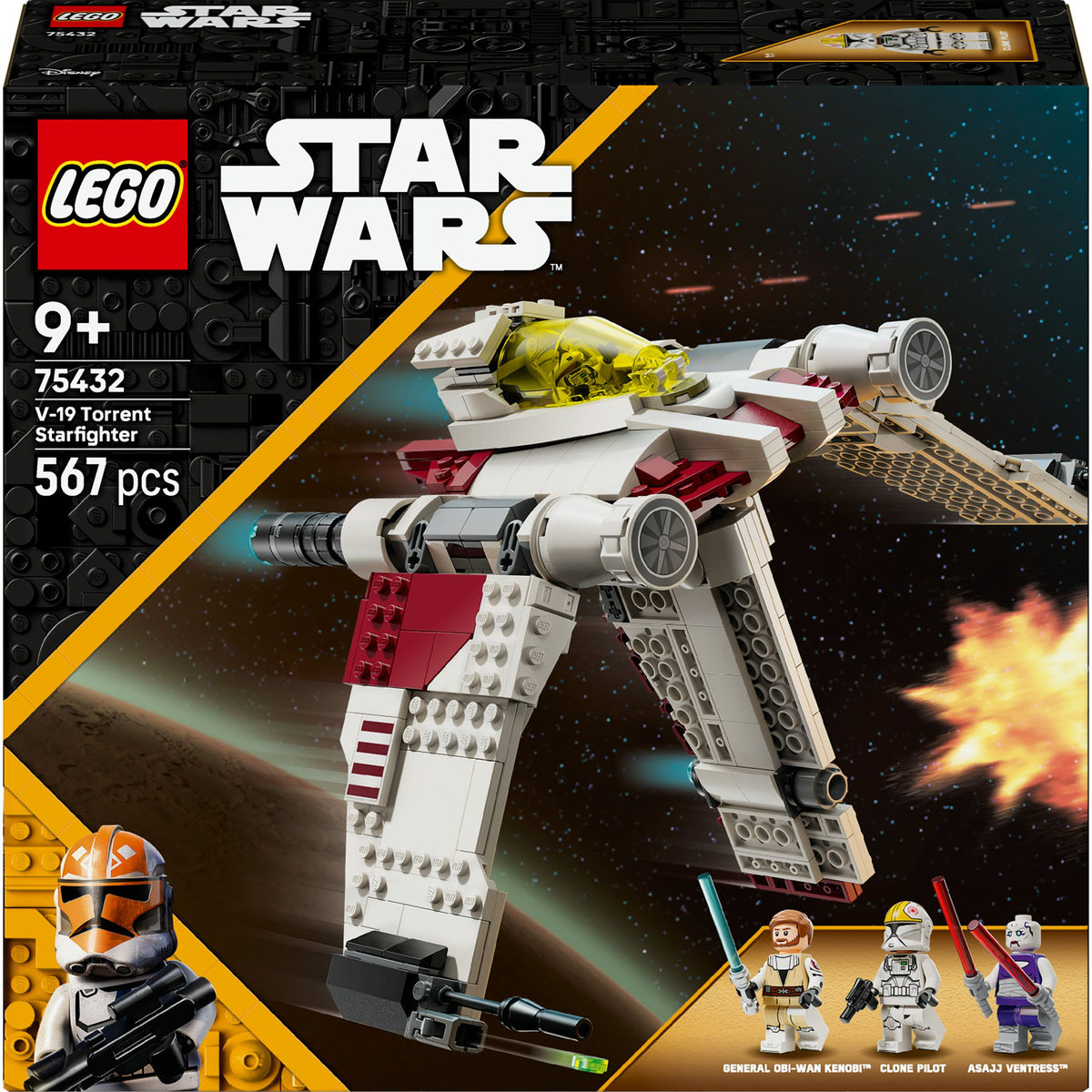 LEGO Star Wars V-19 Torrent-Sternjäger 75432 – 567 Teile