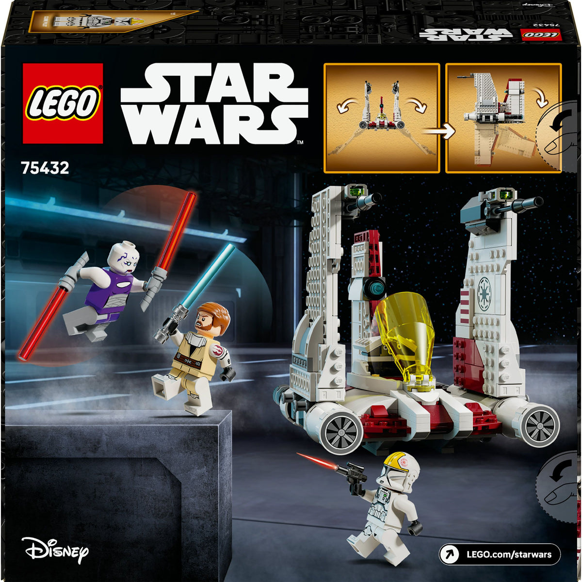 LEGO Star Wars V-19 Torrent-Sternjäger 75432 – 567 Teile