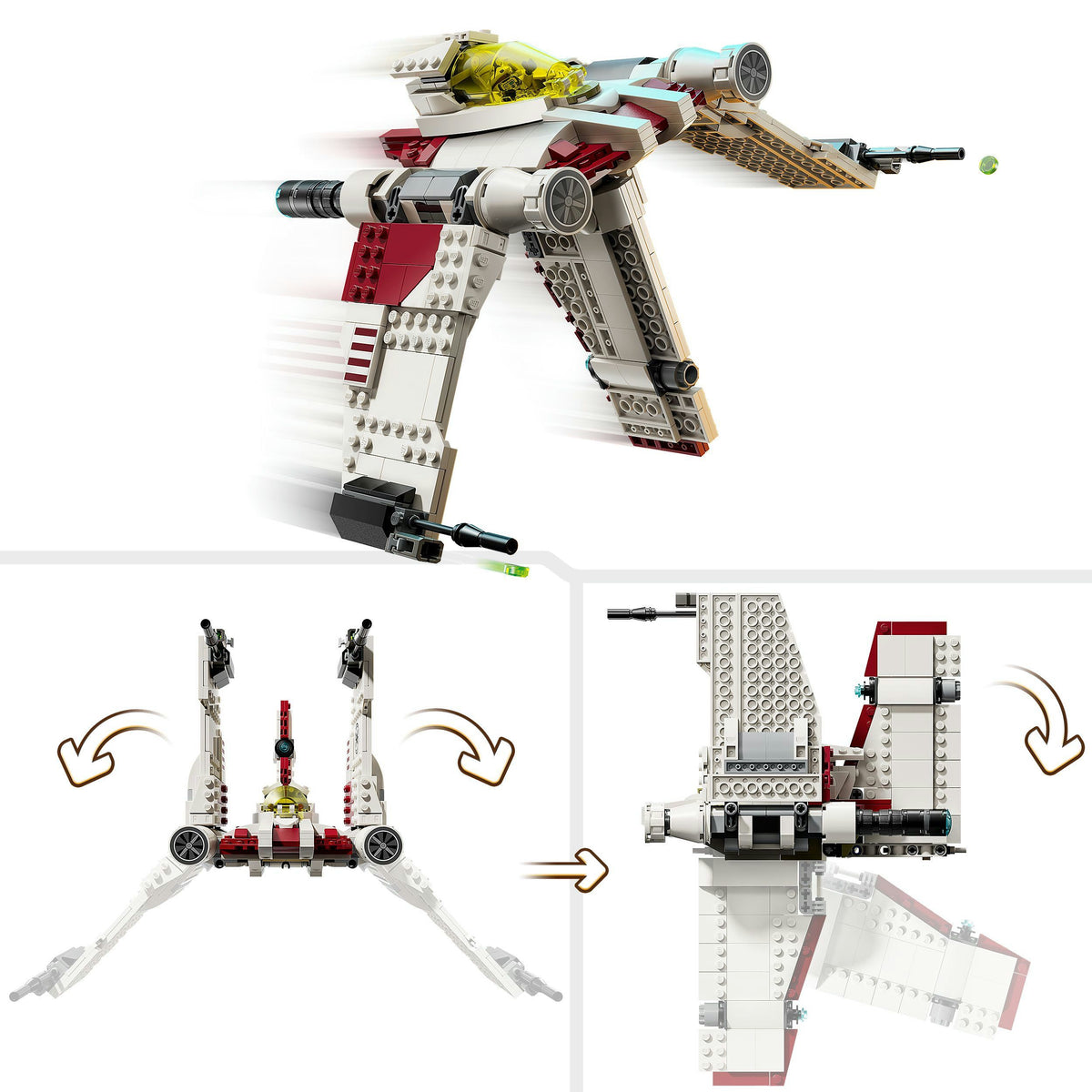 LEGO Star Wars V-19 Torrent-Sternjäger 75432 – 567 Teile
