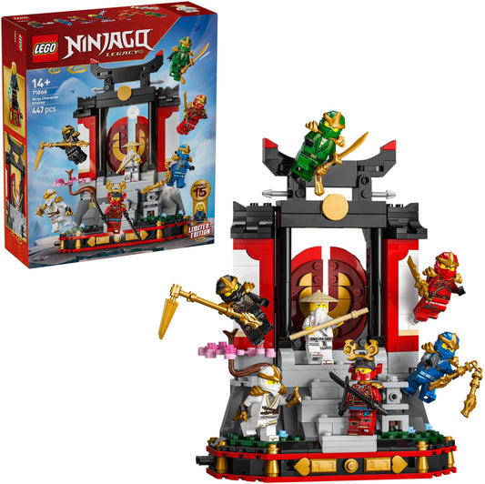 LEGO NINJAGO Ninja-Charaktere zum Ausstellen 71866 – 447 Teile