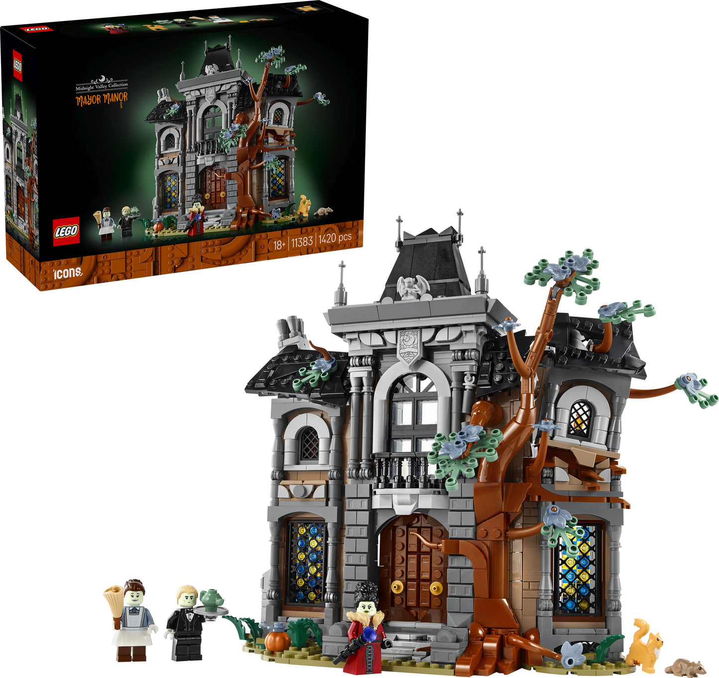 LEGO® Icons 11383 Bürgermeistervilla – 1420 Teile