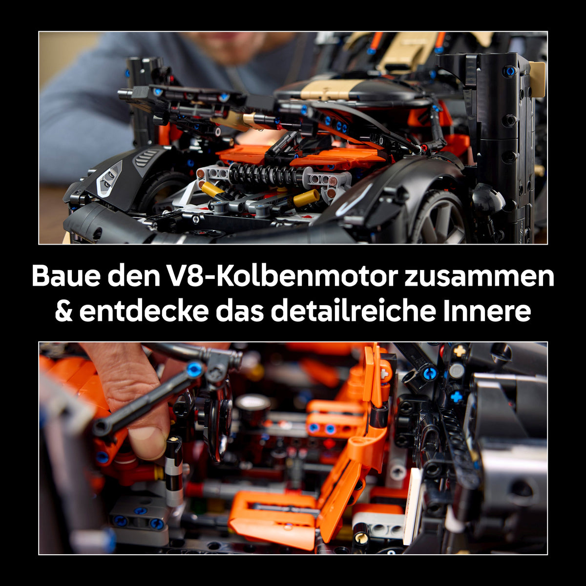 LEGO Technic Koenigsegg Sadair’s Spear Hypercar, 4.104 Teile