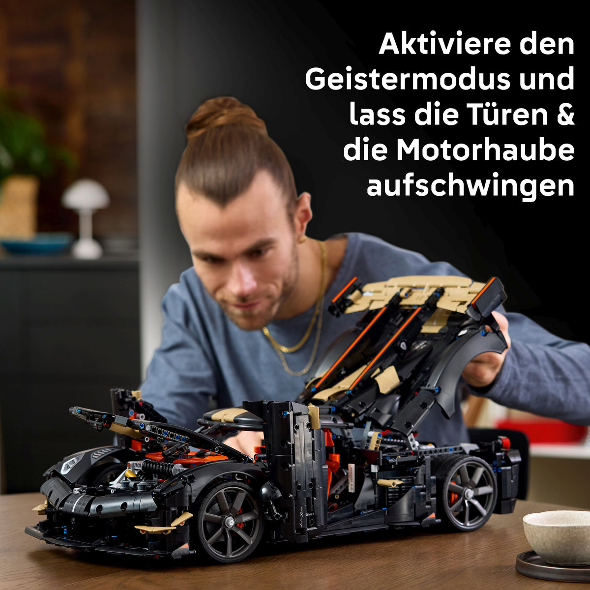 LEGO Technic Koenigsegg Sadair’s Spear Hypercar, 4.104 Teile