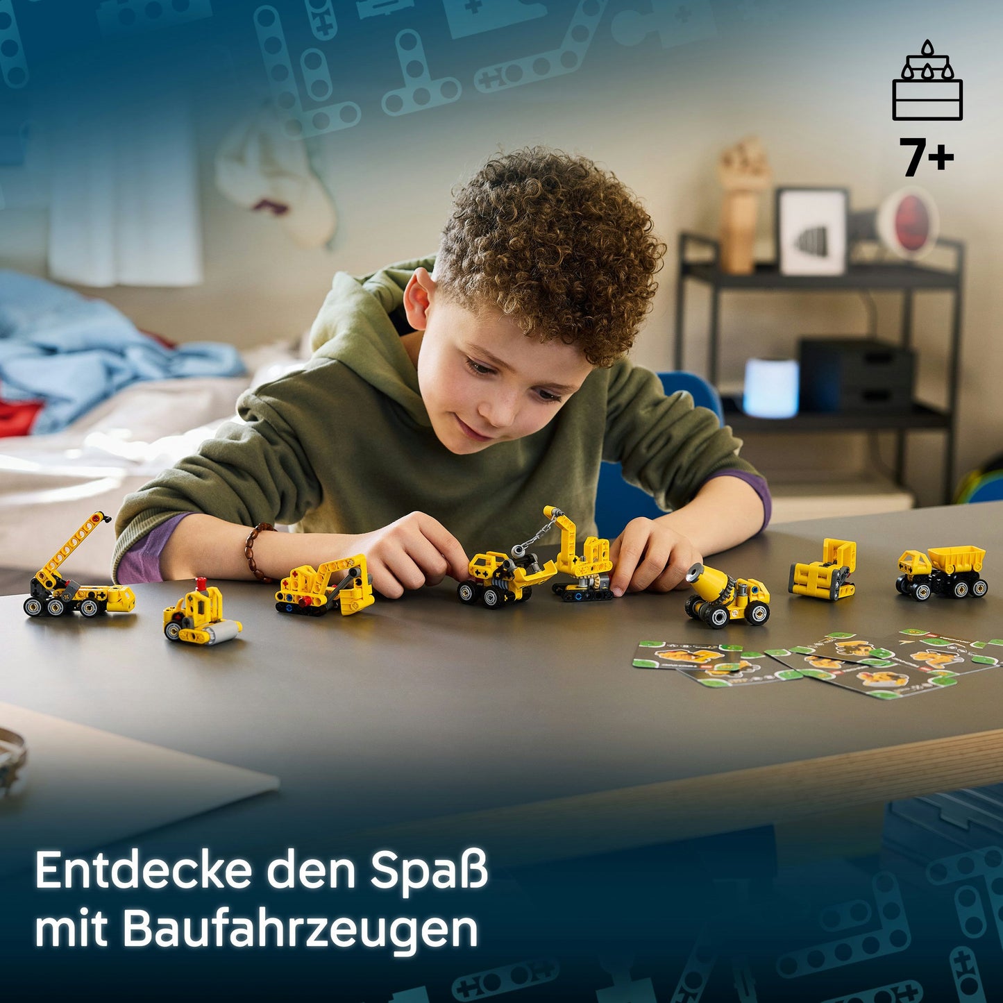 LEGO Technic Mächtige Maschinen 42233 – 1 von 8, zufällig