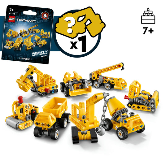 LEGO Technic Mächtige Maschinen 42233 – 1 von 8, zufällig