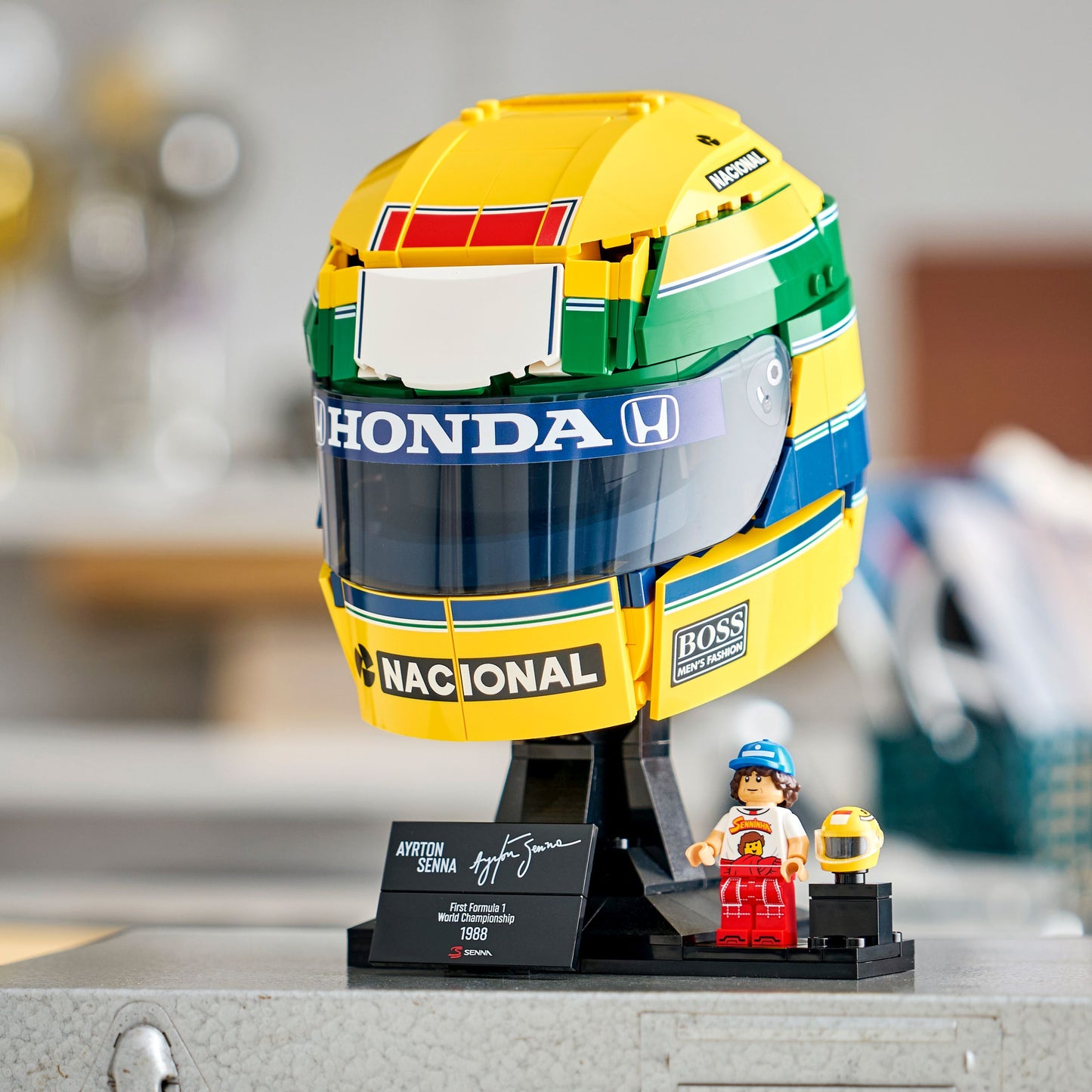 LEGO® 43024 Ayrton Senna Helm – 931 Teile Modellbau