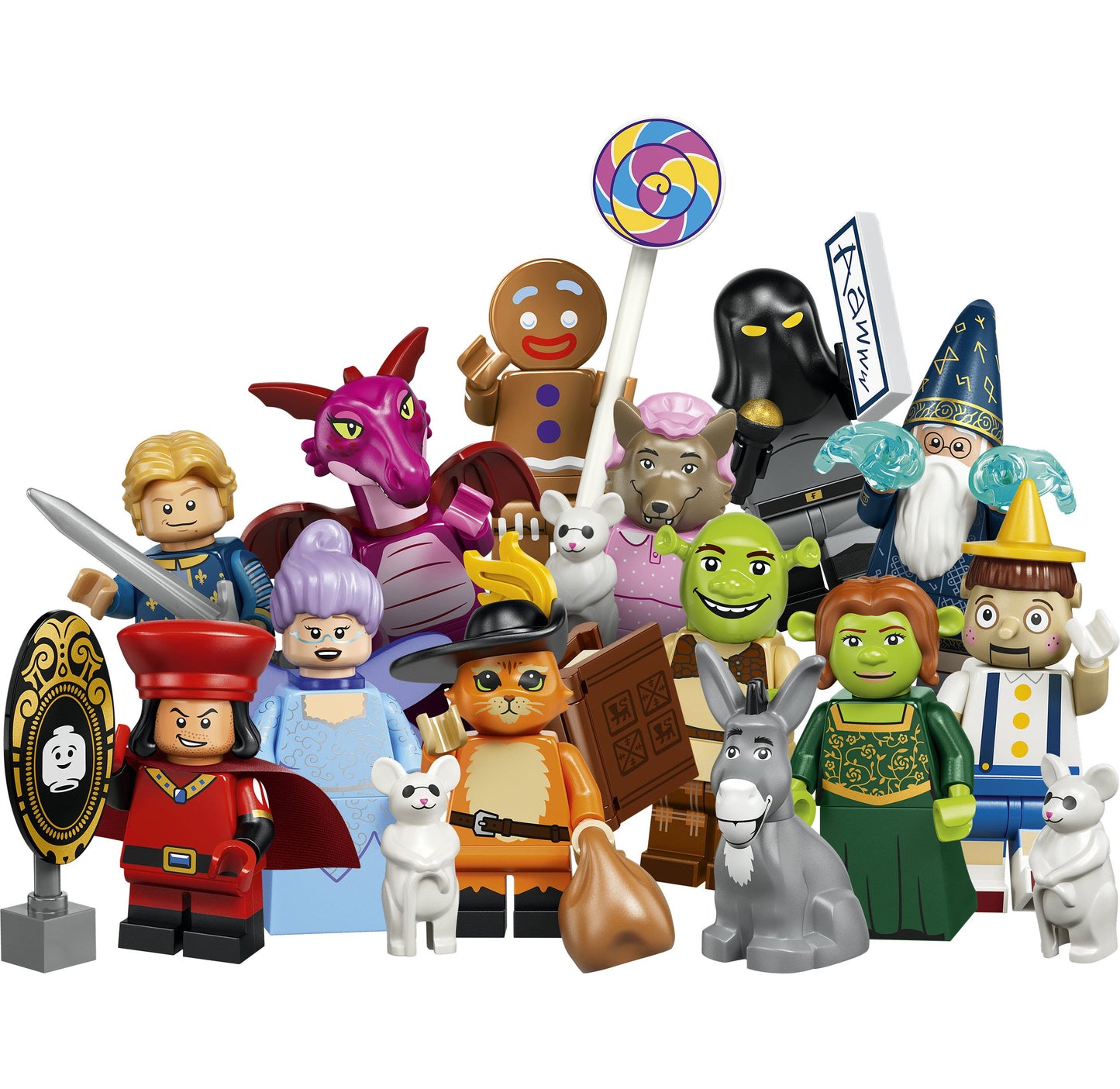 LEGO Minifiguren Shrek 71053 – 1 v. 12 zufällig