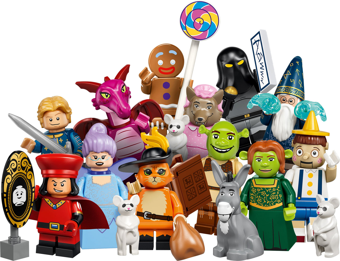 LEGO Minifiguren Shrek 71053 – 1 v. 12 zufällig
