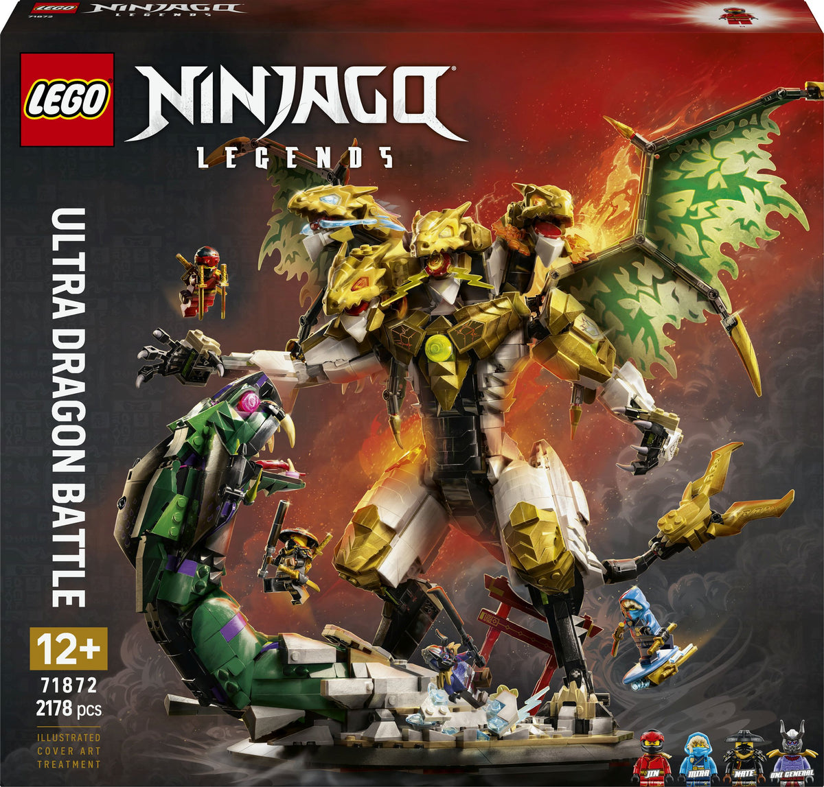 LEGO NINJAGO 71872 Duell mit dem Ultradrachen – 2178 Teile