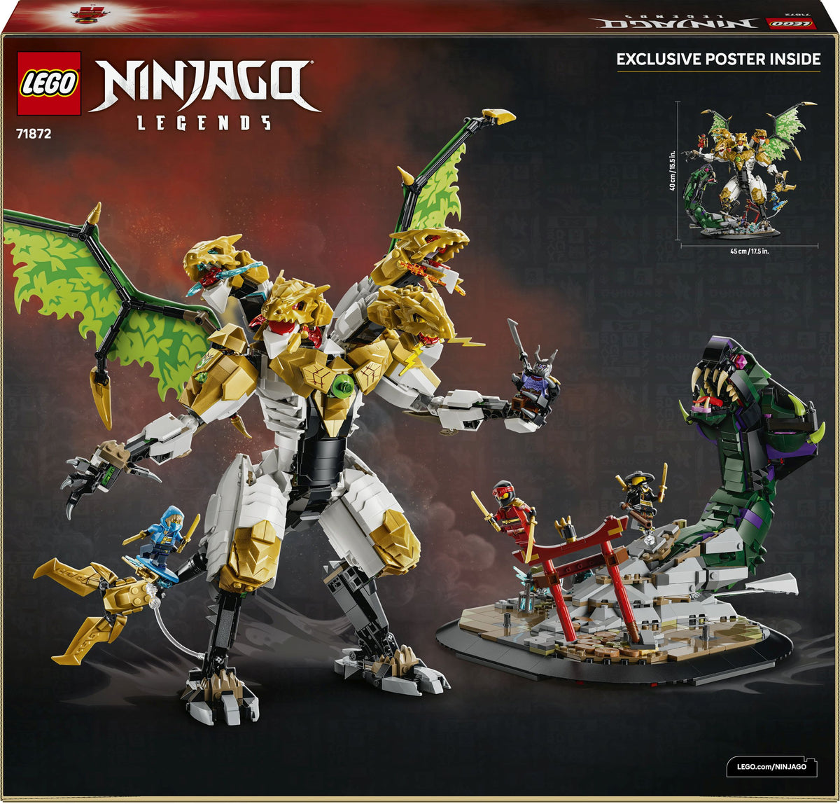 LEGO NINJAGO 71872 Duell mit dem Ultradrachen – 2178 Teile