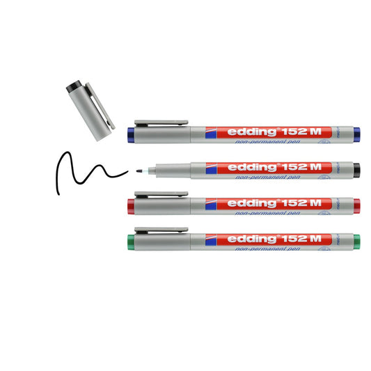 edding 152 M Folienschreiber non-permanent 4er-Set