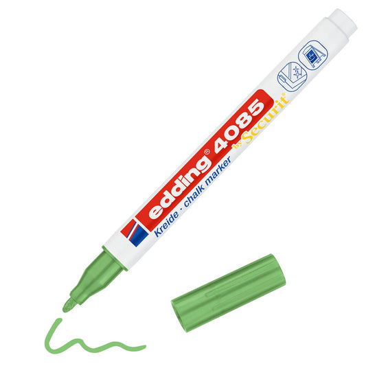 edding 4085 Kreidemarker – grün-metallic, 1–2 mm