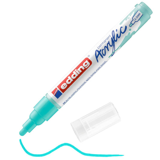edding 5100 Acrylmarker mittel – opulent türkis 2–3 mm