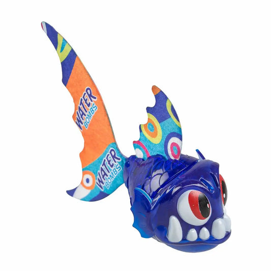 Idena Leucht-Tauchfisch Blau - Wasserspaß mit LED-Licht 24cm
