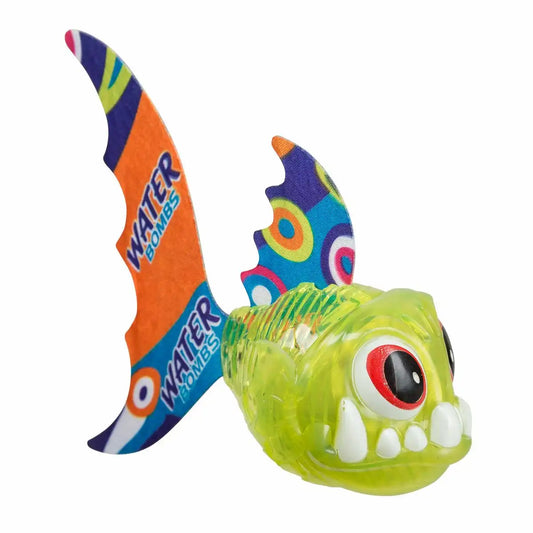 Idena LED-Tauchfisch Grün - Wasserspielzeug mit Licht für Kinder 24cm