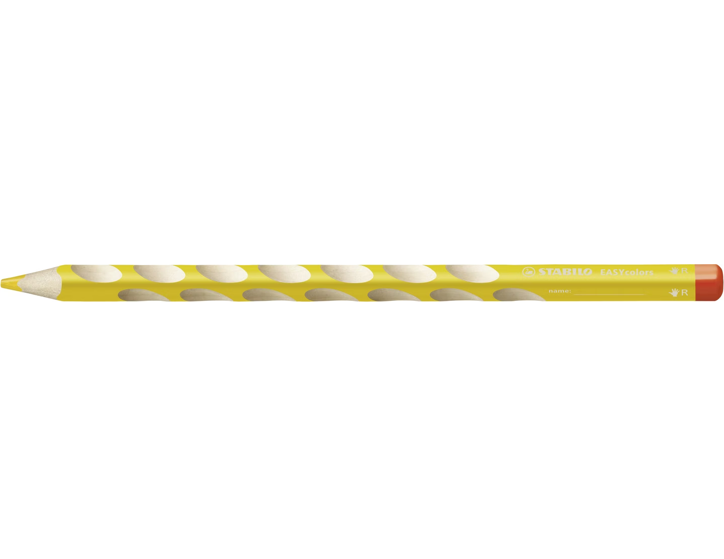 STABILO EASYcolors Buntstift Gelb für Rechtshänder