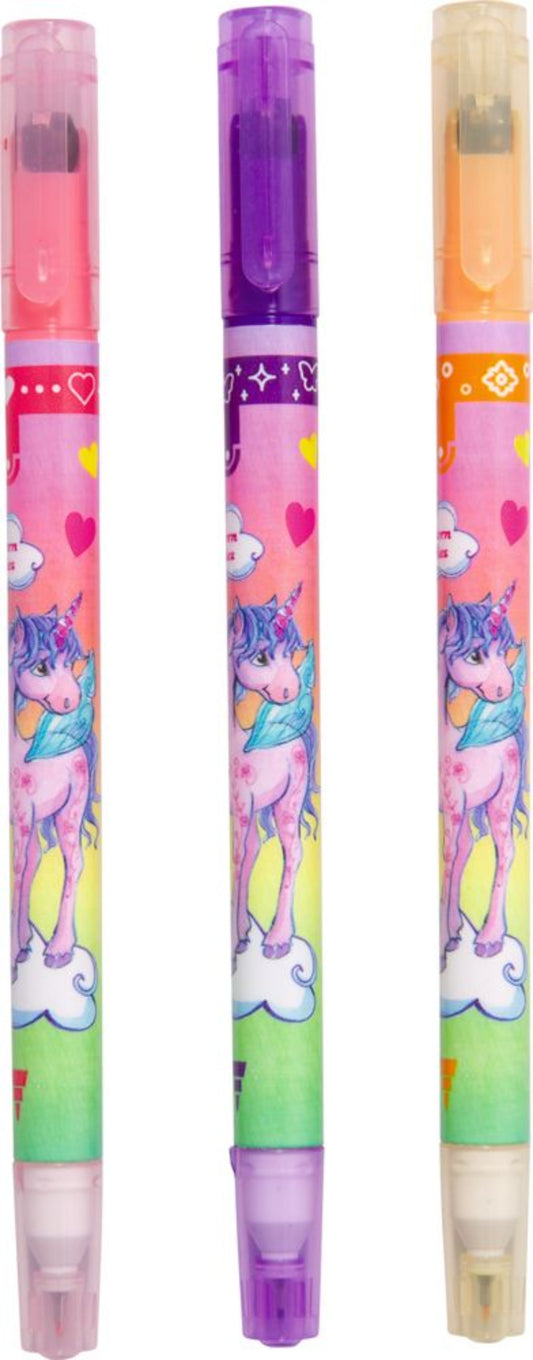 Fineliner mit Rollstempel Einhorn-Paradies – 1 von 3 zufällig