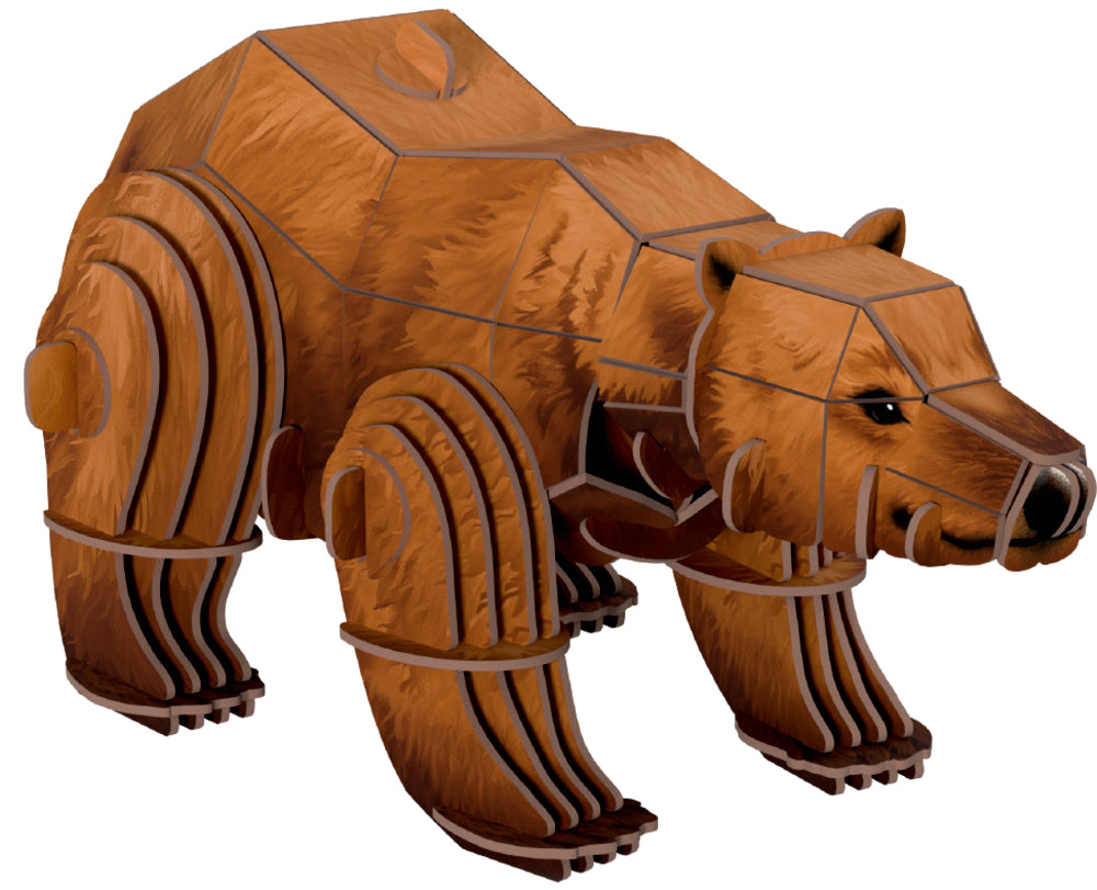 Spiegelburg Nature Zoom 3D Mini-Bausatz Bär 59 Teile