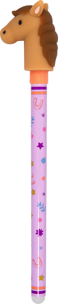 Spiegelburg Pferdefreunde Radierbarer Gelstift 0,7 mm lila
