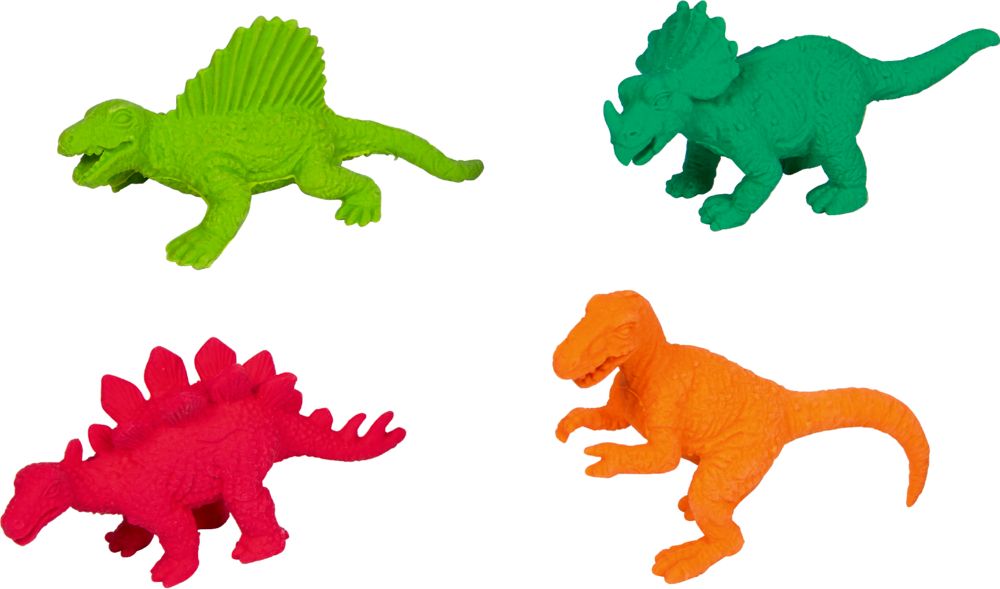 3D-Radierer T-Rex World – 1 Stück, Design zufällig