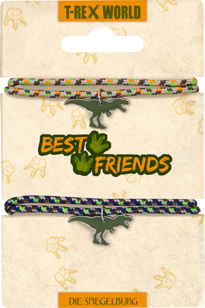 Spiegelburg T-Rex World Freundschafts-Armbänder verstellbar