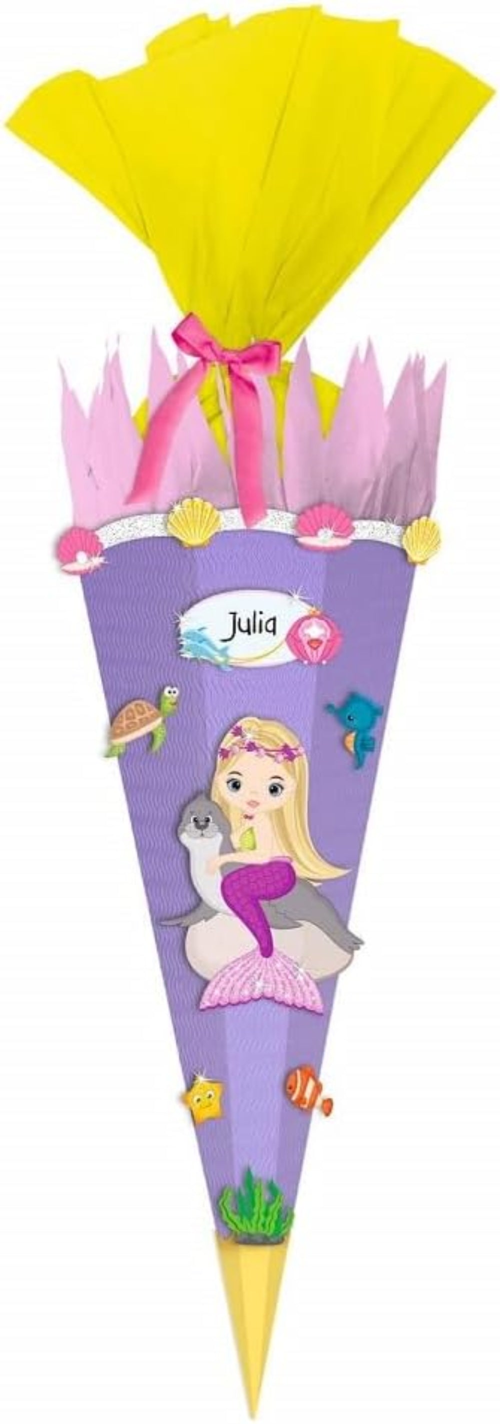 Ursus Schultüten-Bastelset Meerjungfrau 68 cm