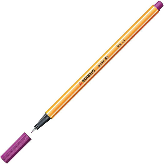 STABILO point 88 Fineliner - Lila - Präzise 0,4mm Spitze