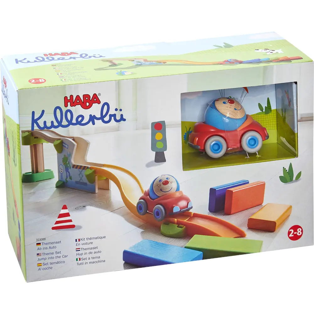 HABA Kullerbü Themenset Ab ins Auto