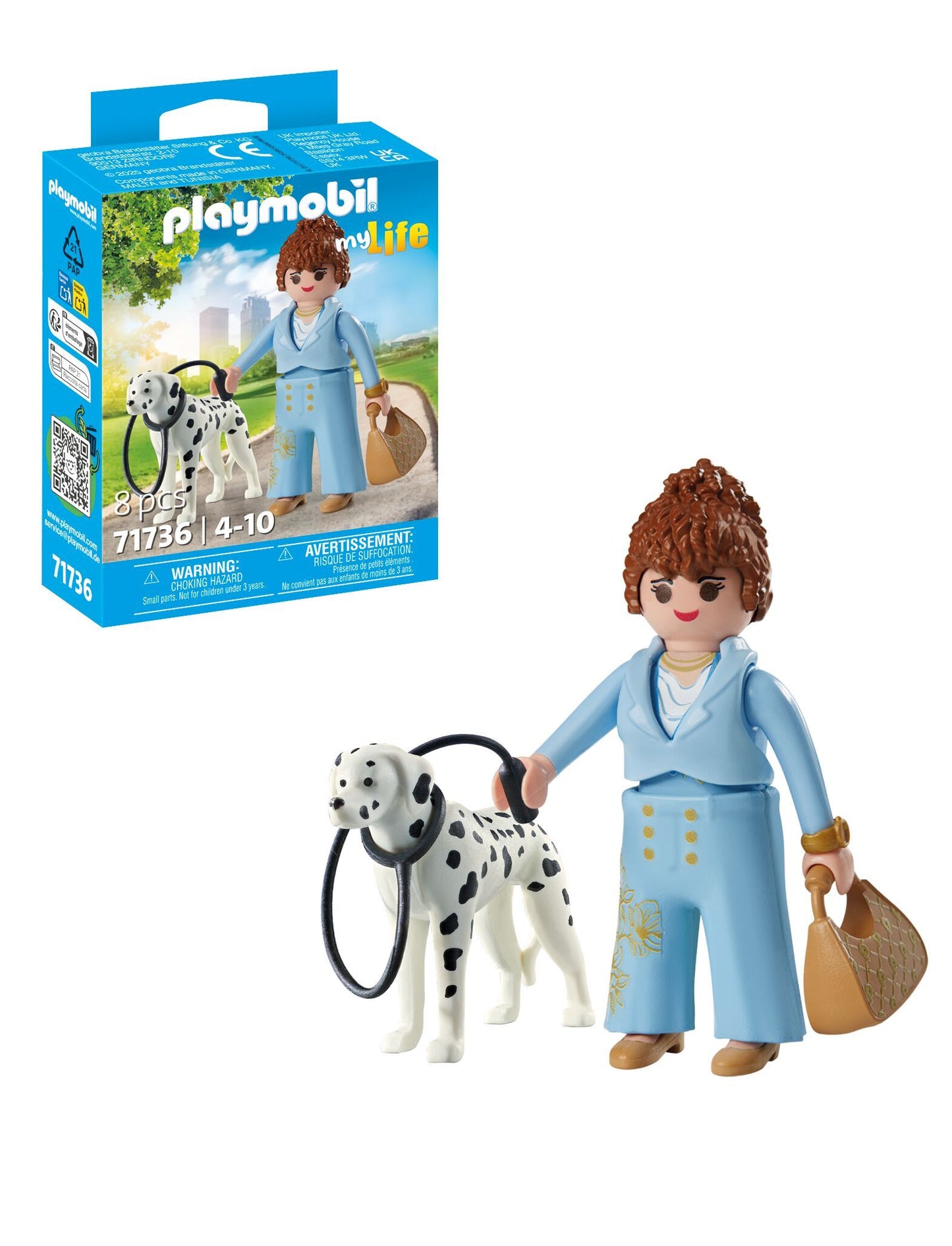 Playmobil Managerin mit Dalmatiner 71736