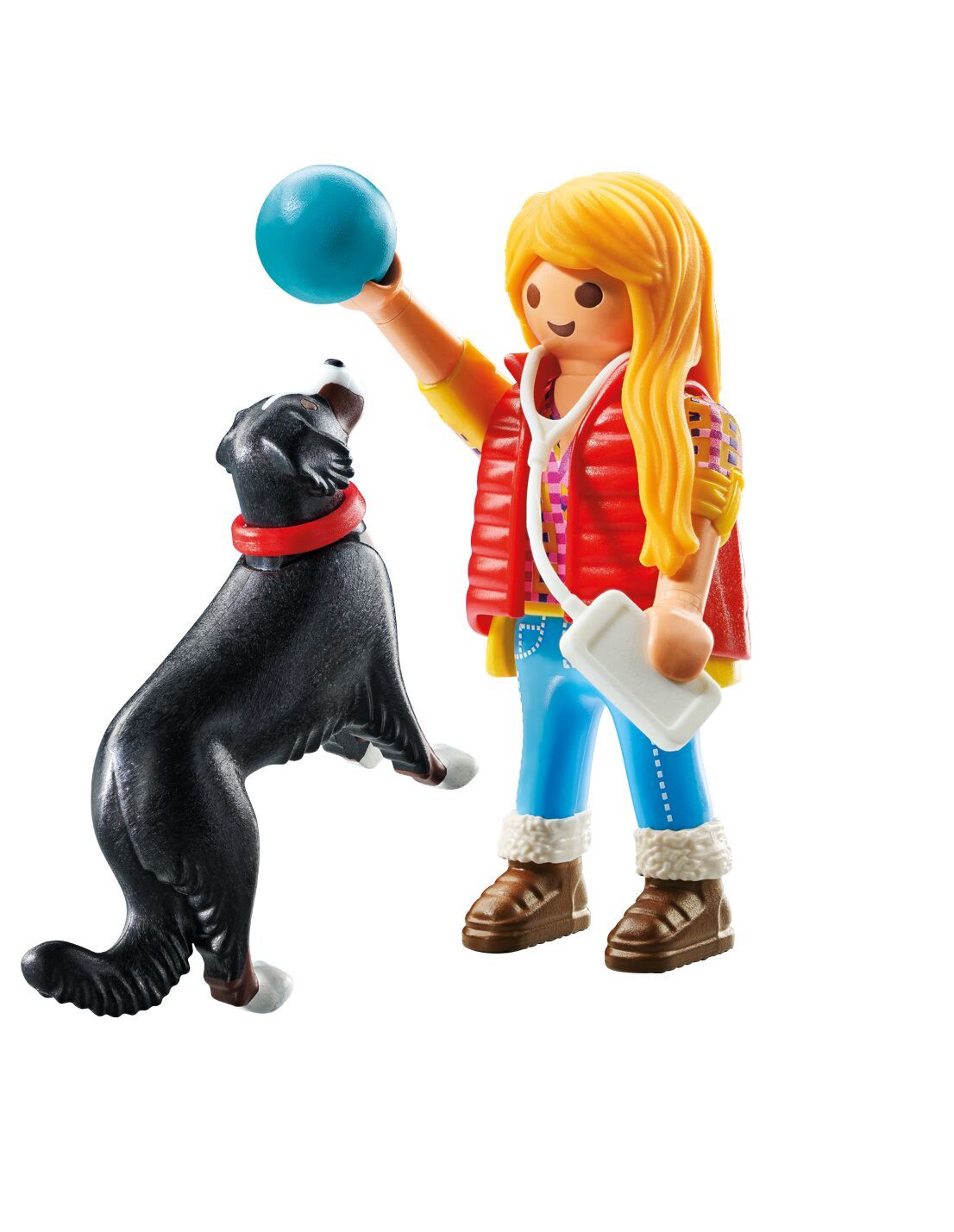 Playmobil Frau mit Sennenhund 71738