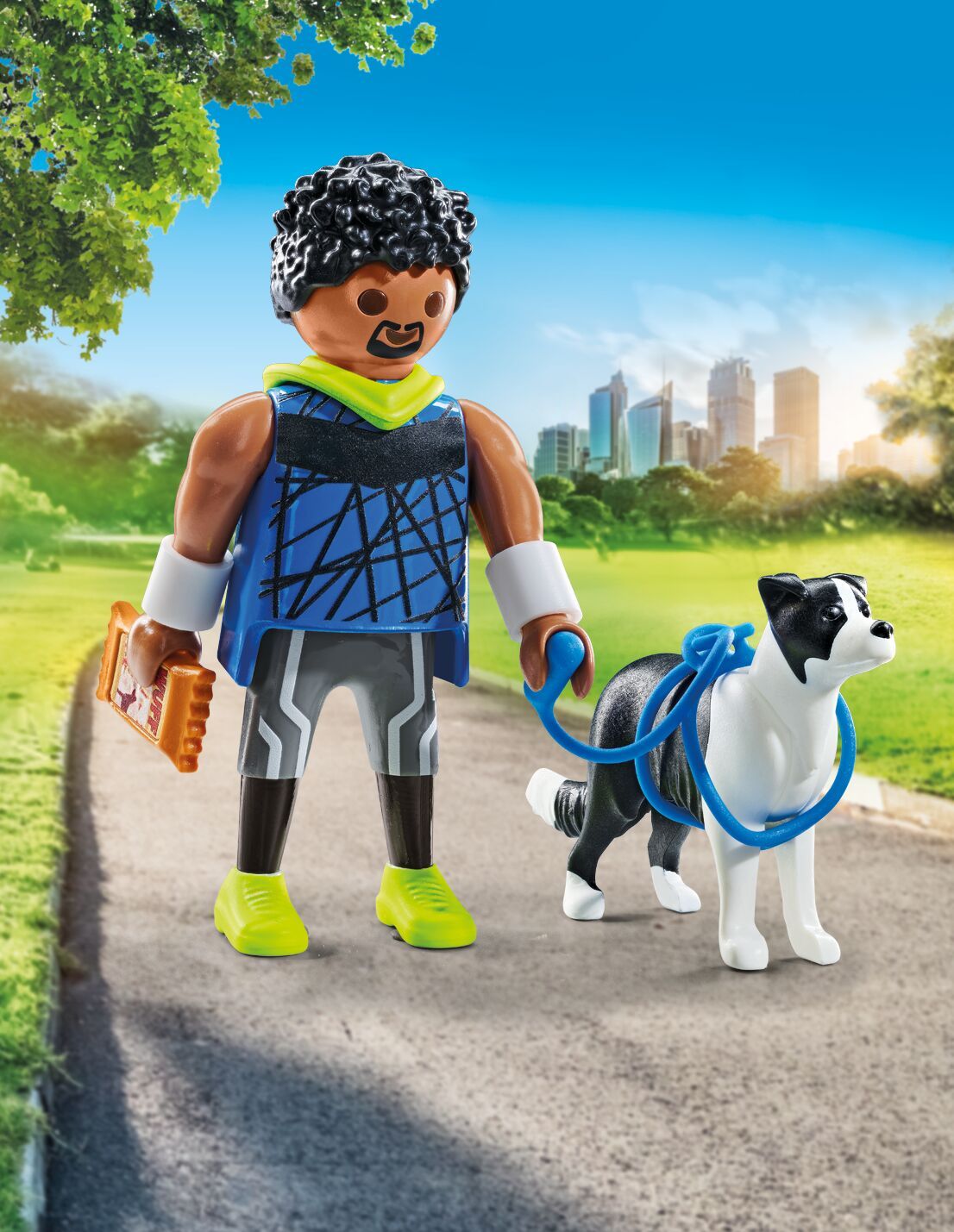 Playmobil Jogger mit Border Collie 71740