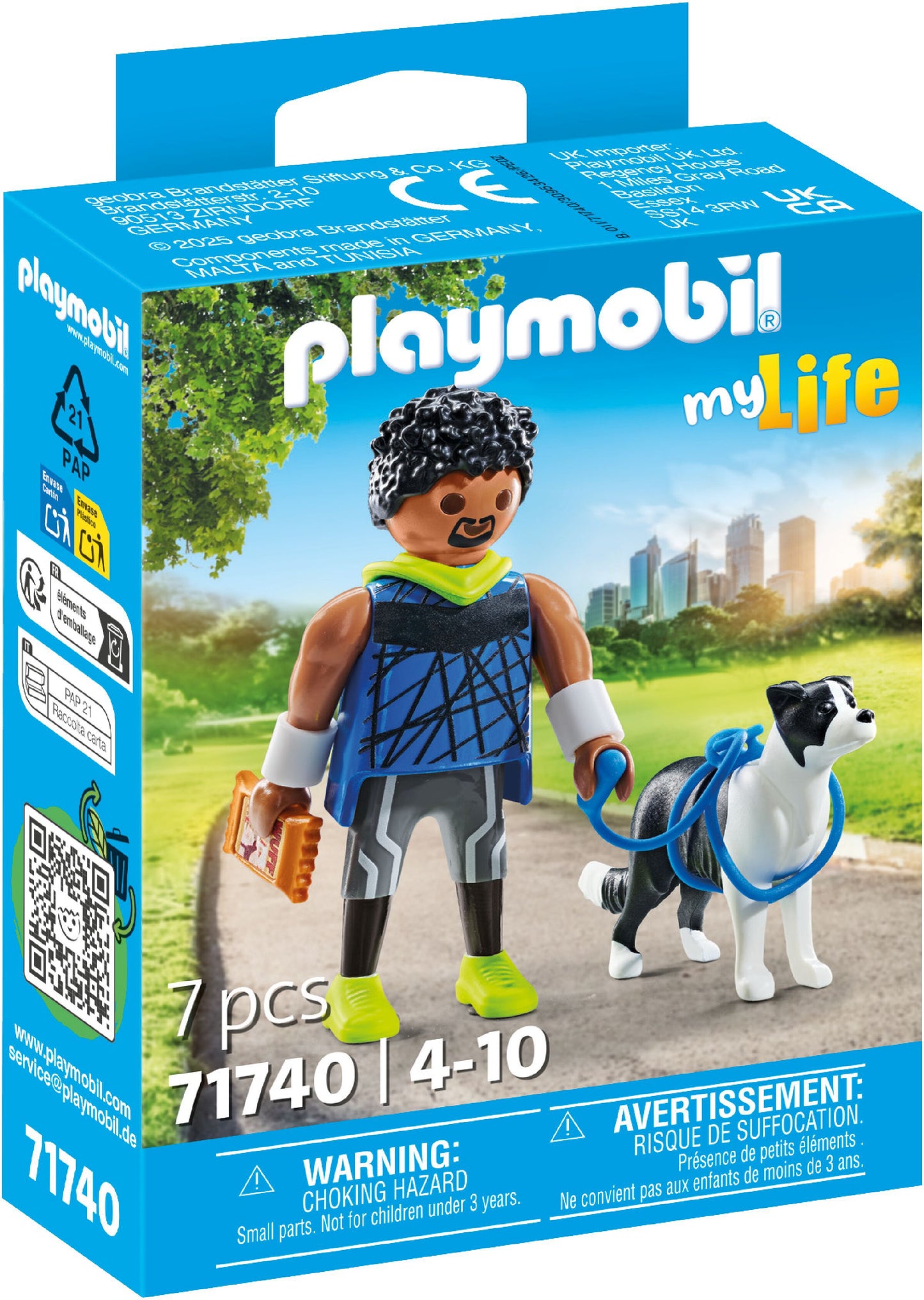 Playmobil Jogger mit Border Collie 71740