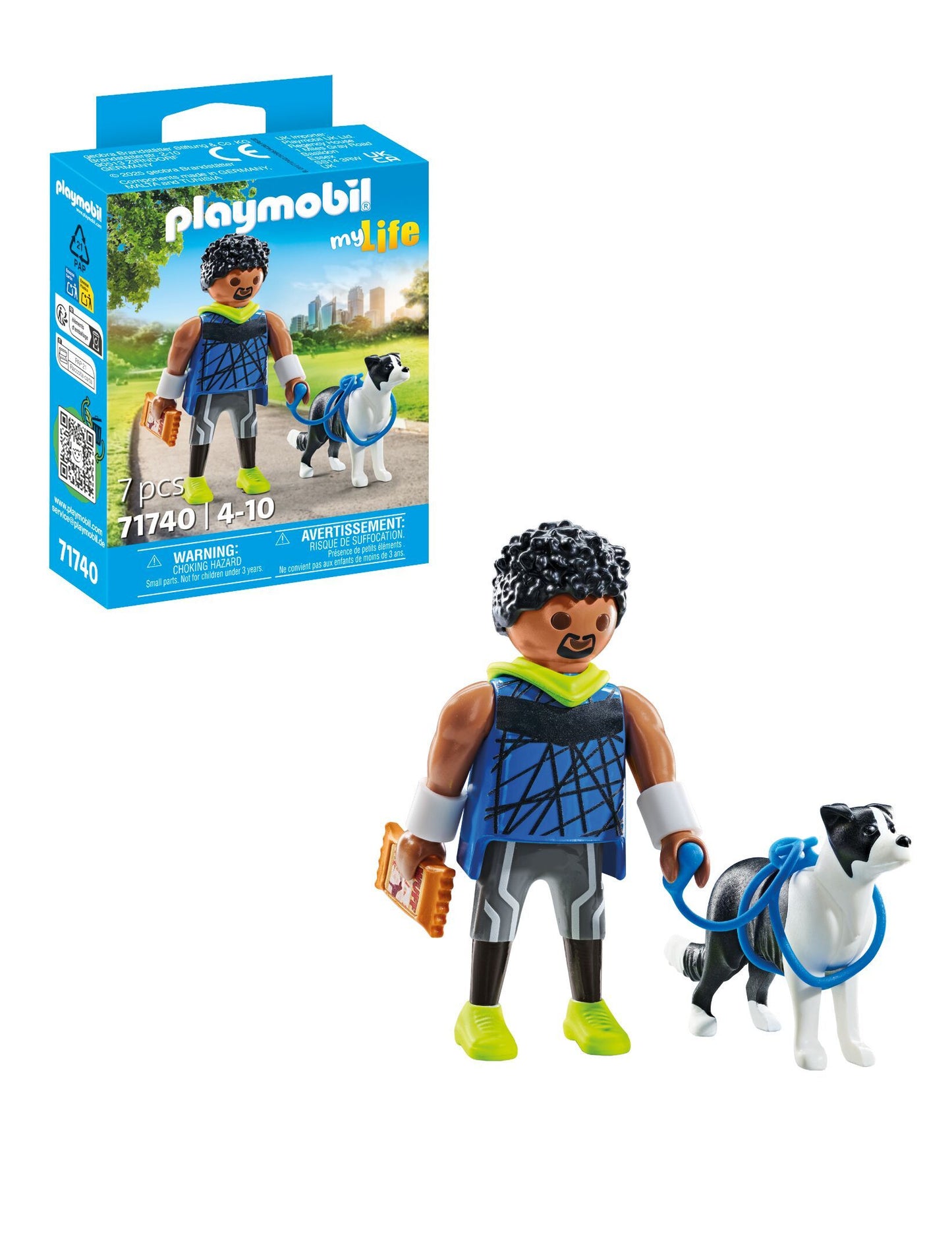 Playmobil Jogger mit Border Collie 71740