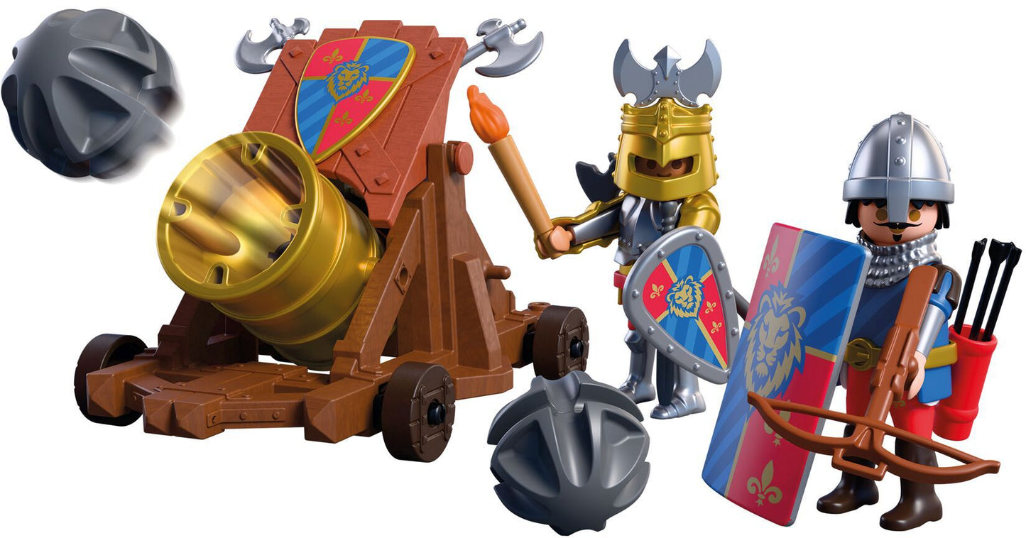 Playmobil Löwenritter mit Balliste 72115