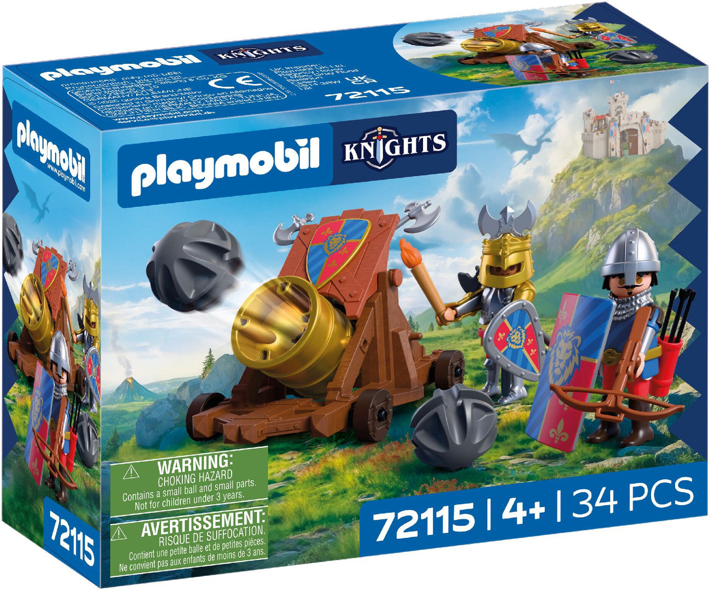 Playmobil Löwenritter mit Balliste 72115