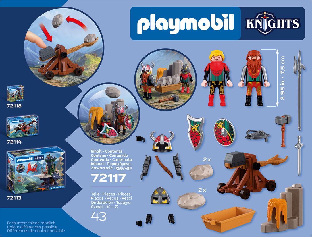 Playmobil Steinkatapult Drachenritter (72117)