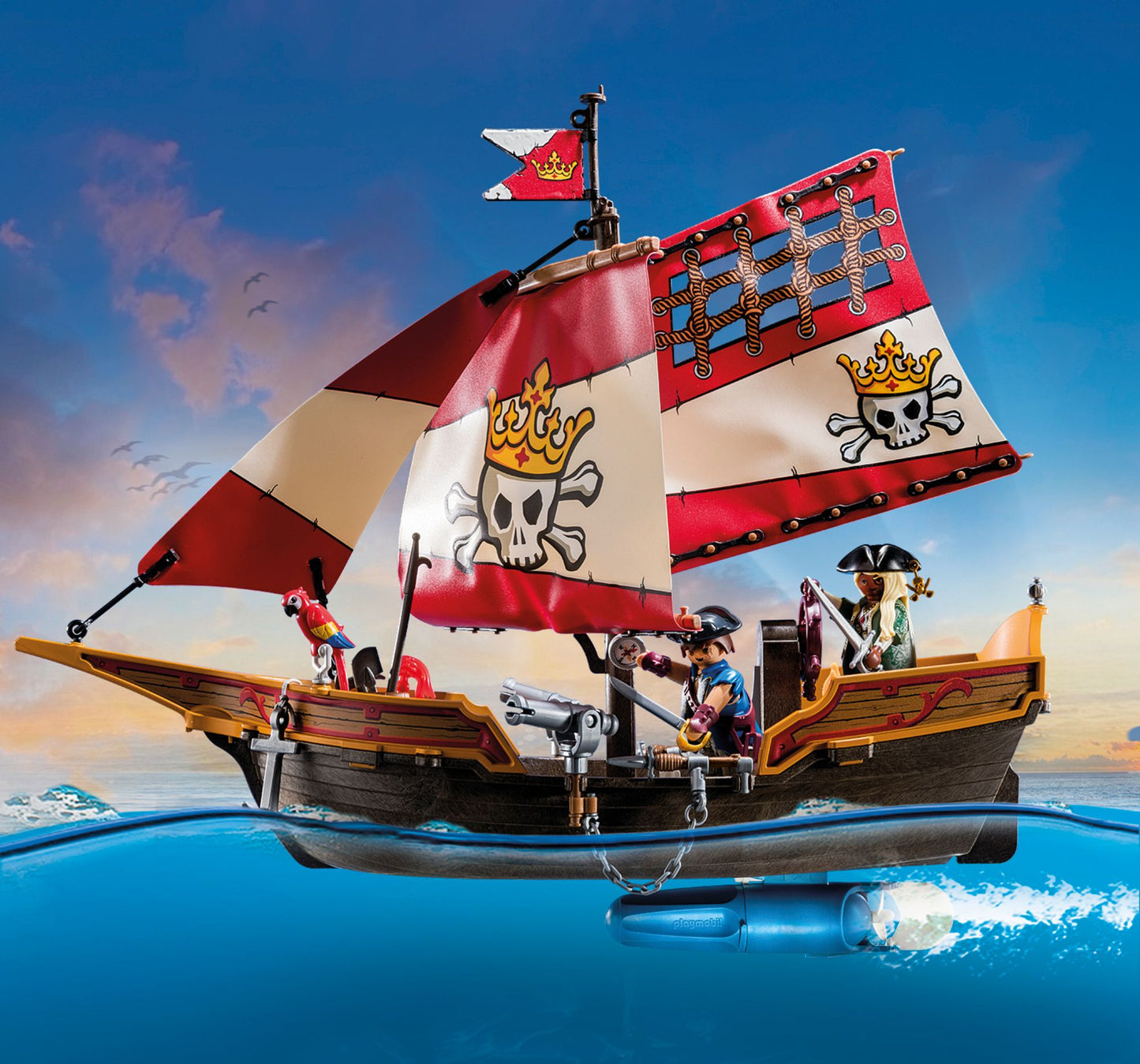 Playmobil Pirates Piratenschiff 71418 – ab 4 Jahren