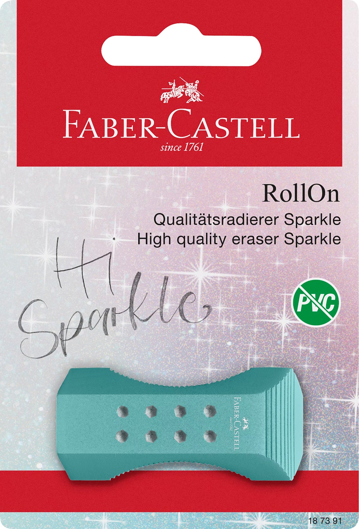 EBERHARD FABER RollOn Radierer, 1 Stück, Farbe zufällig
