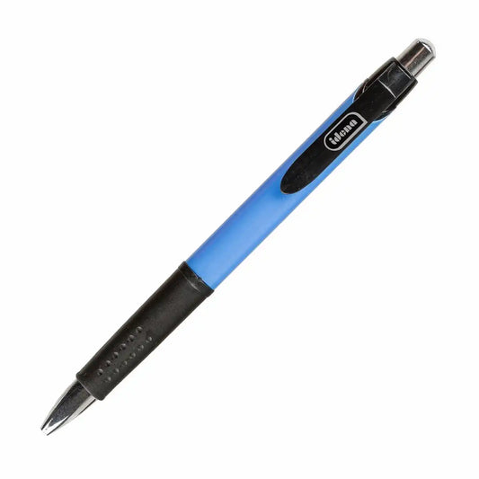 Idena Kugelschreiber mit Druckmine Schreibfarbe blau