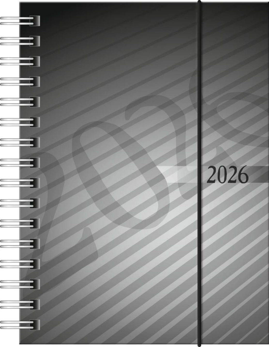 Taschenkalender 2026 - Kompakter Wochenplaner mit Wire-O-Bindung