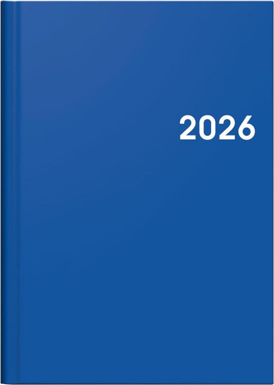 Taschenkalender 2026 A5 - Wochenplaner mit 4-sprachigem Kalendarium