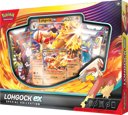 Lohgock-ex Pokémon Sammelkarte - Kampfstarke Karte mit hohen KP