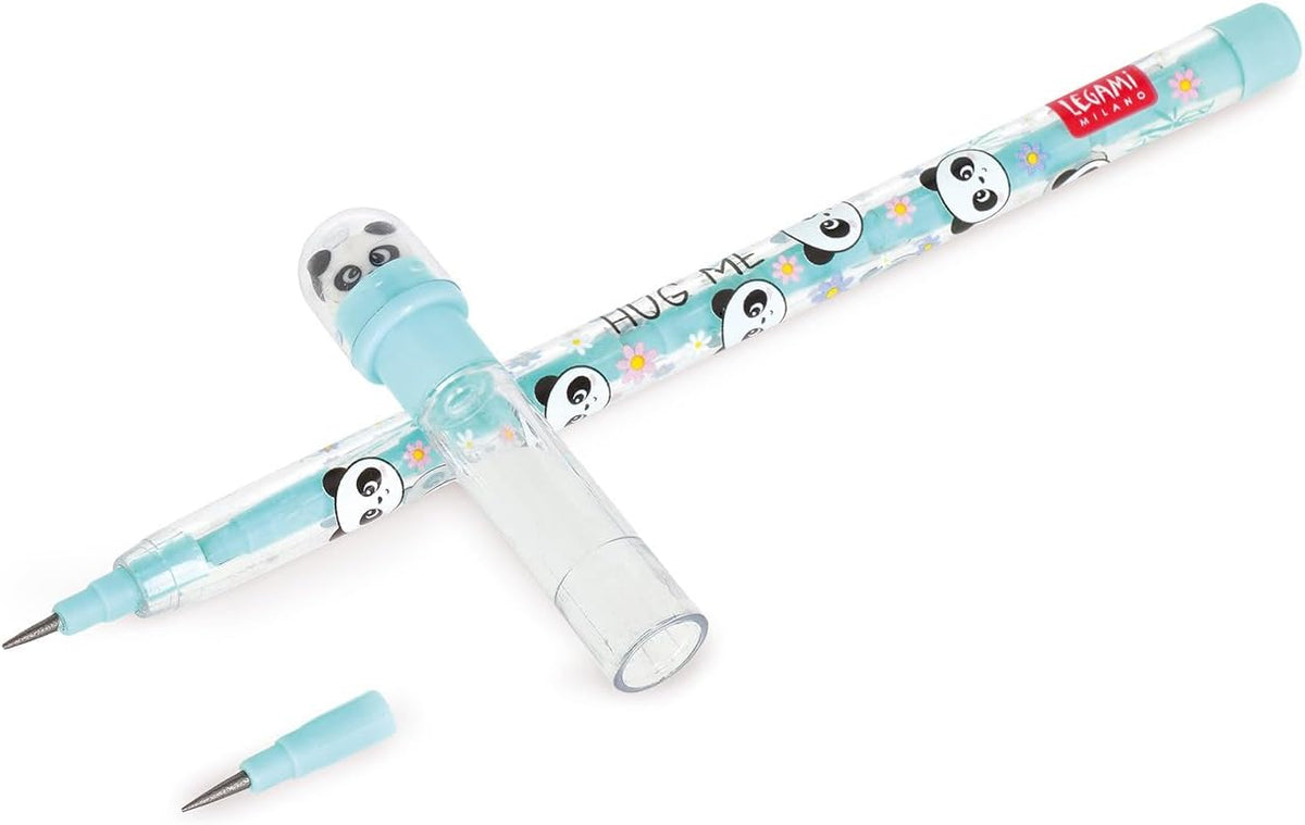 LEGAMI Take a Tip Bleistift Panda – 11 Minen 2B + Radierer
